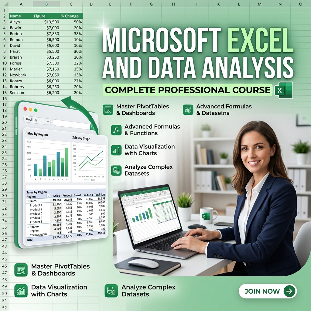 Microsoft Excel & Data Analysis